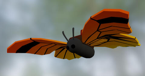 Low Poly Butterfly